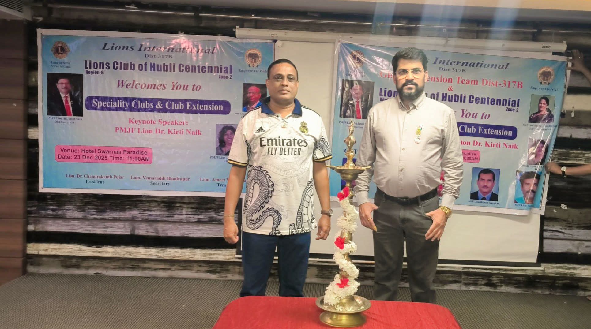 Attended The GET Seminar For Speciality Club Organised by GET Team Under The Leadership Of Lion Sudha Hanmaradi