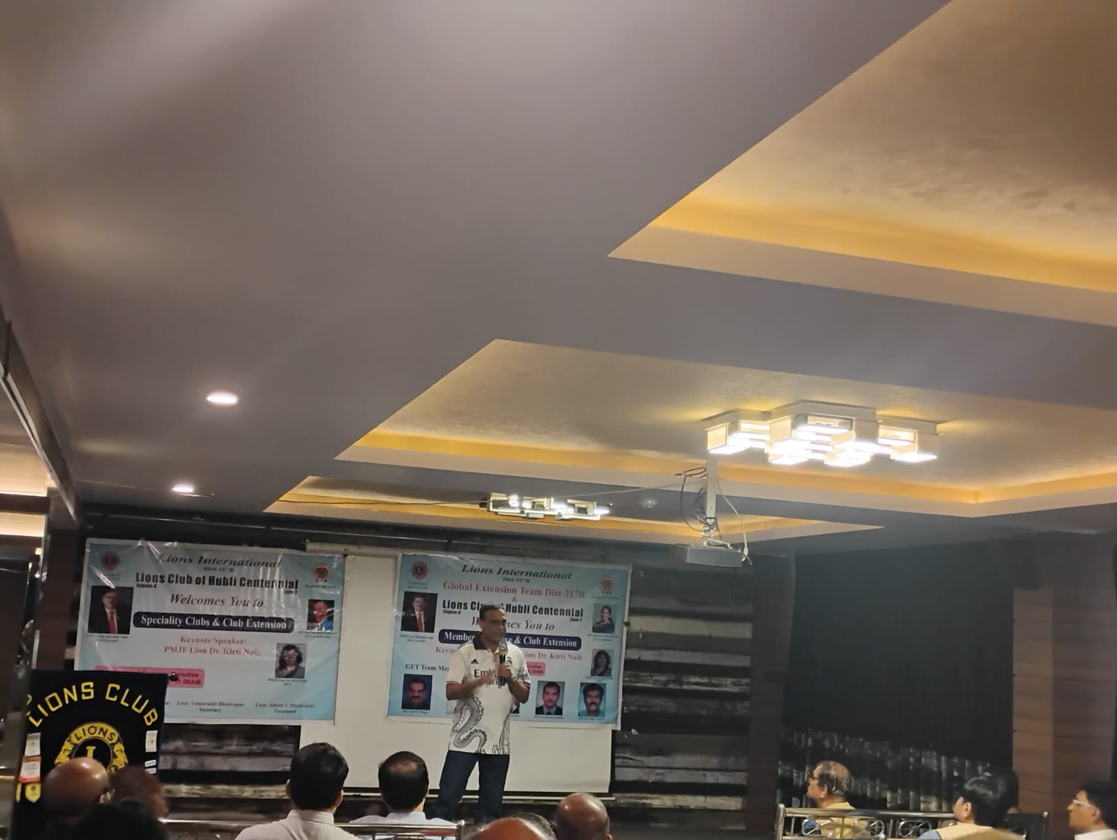 Spoke on the Importance of Hunger Program with Various Programs to be Conducted by Clubs of World Wide Week No two with UNSDG Goal no 2 which will start from Jan 3 to Jan 11 with Goa and Karnatak clubs at GET Conclave