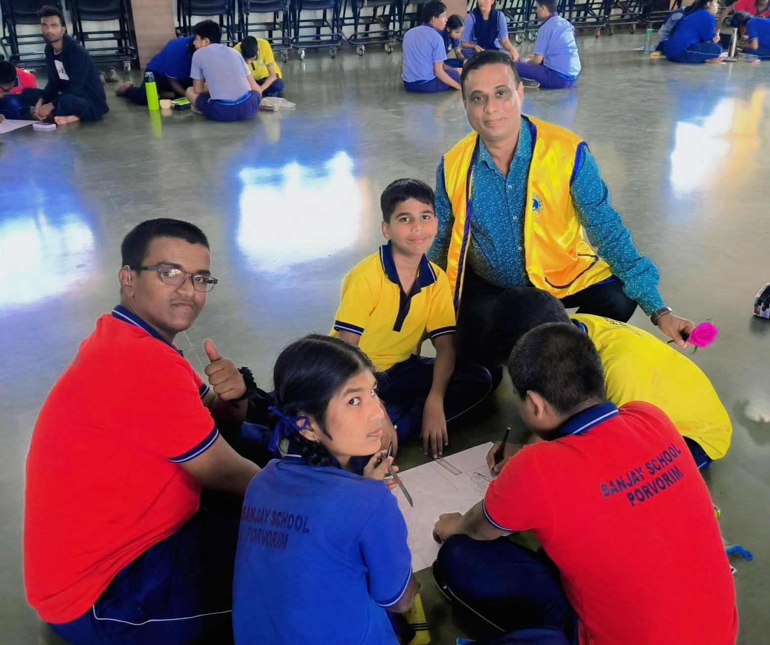 The Mental Health Awareness Program by Lions Club of Aldona with Activities by Dr Vithobha Mhalkar from IPHB