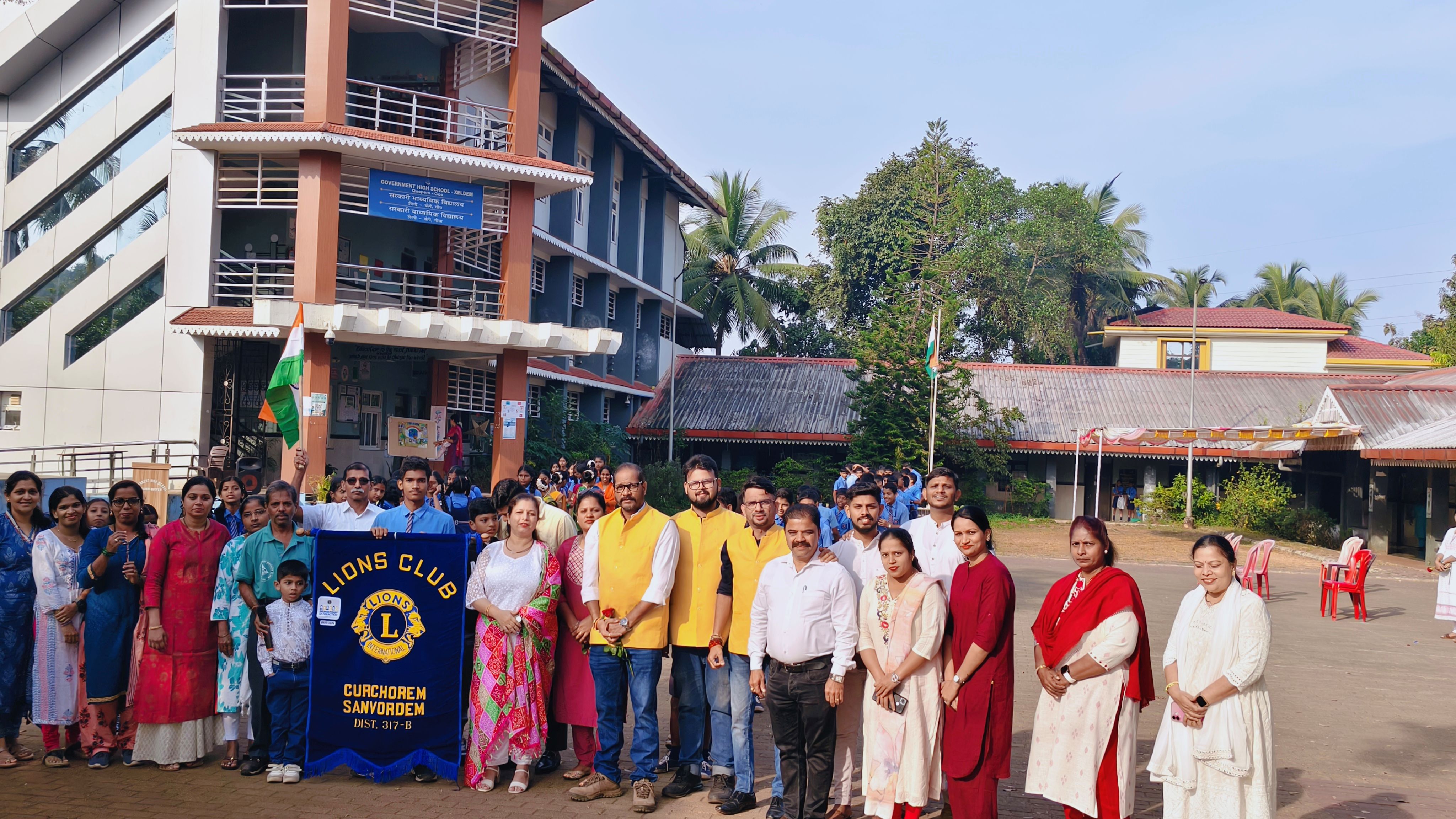 Goa Liberation Day celebrated at Govt HS Xeldem Quepem Goa