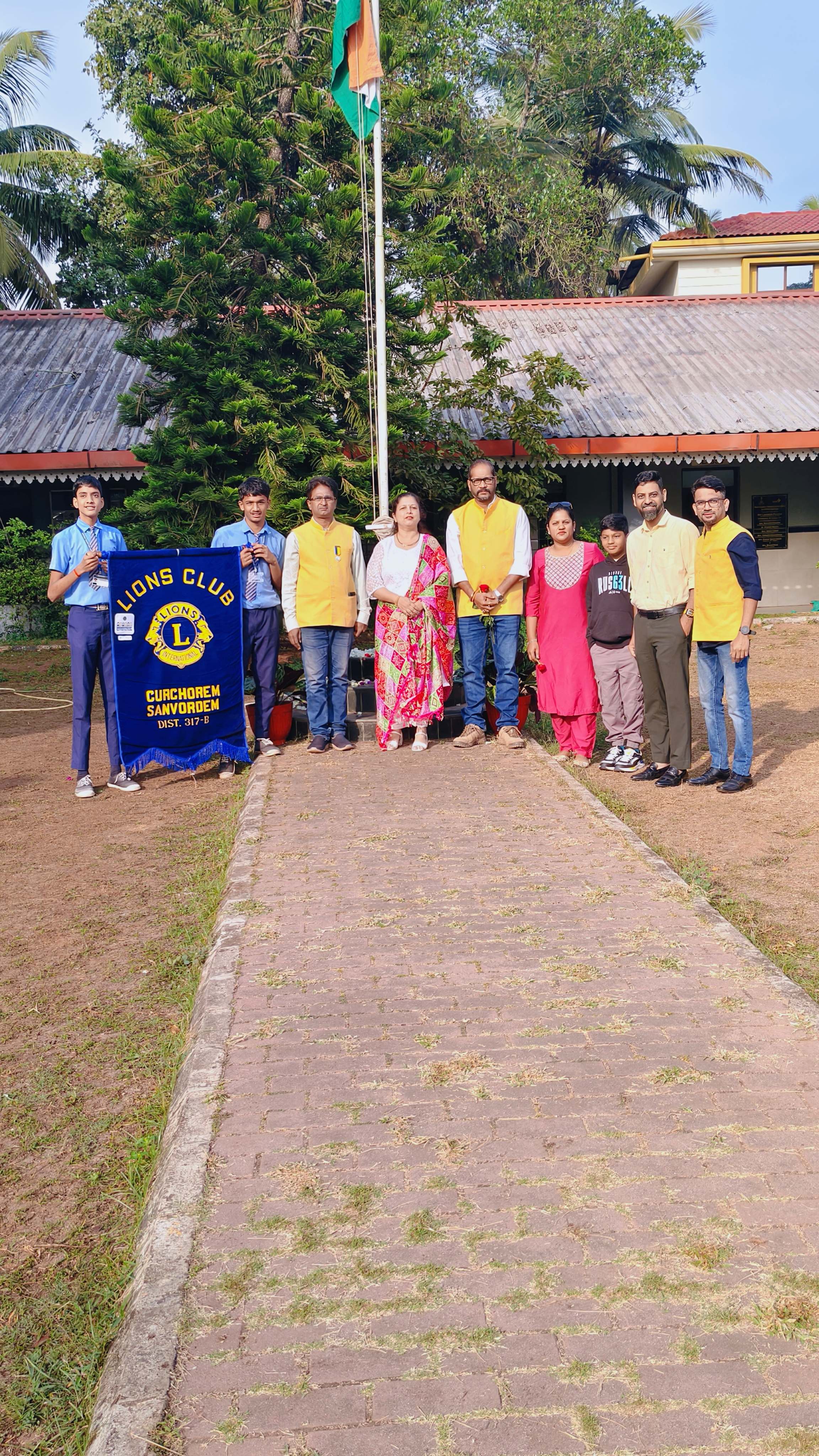 Goa Liberation Day celebrated at Govt HS Xeldem Quepem Goa