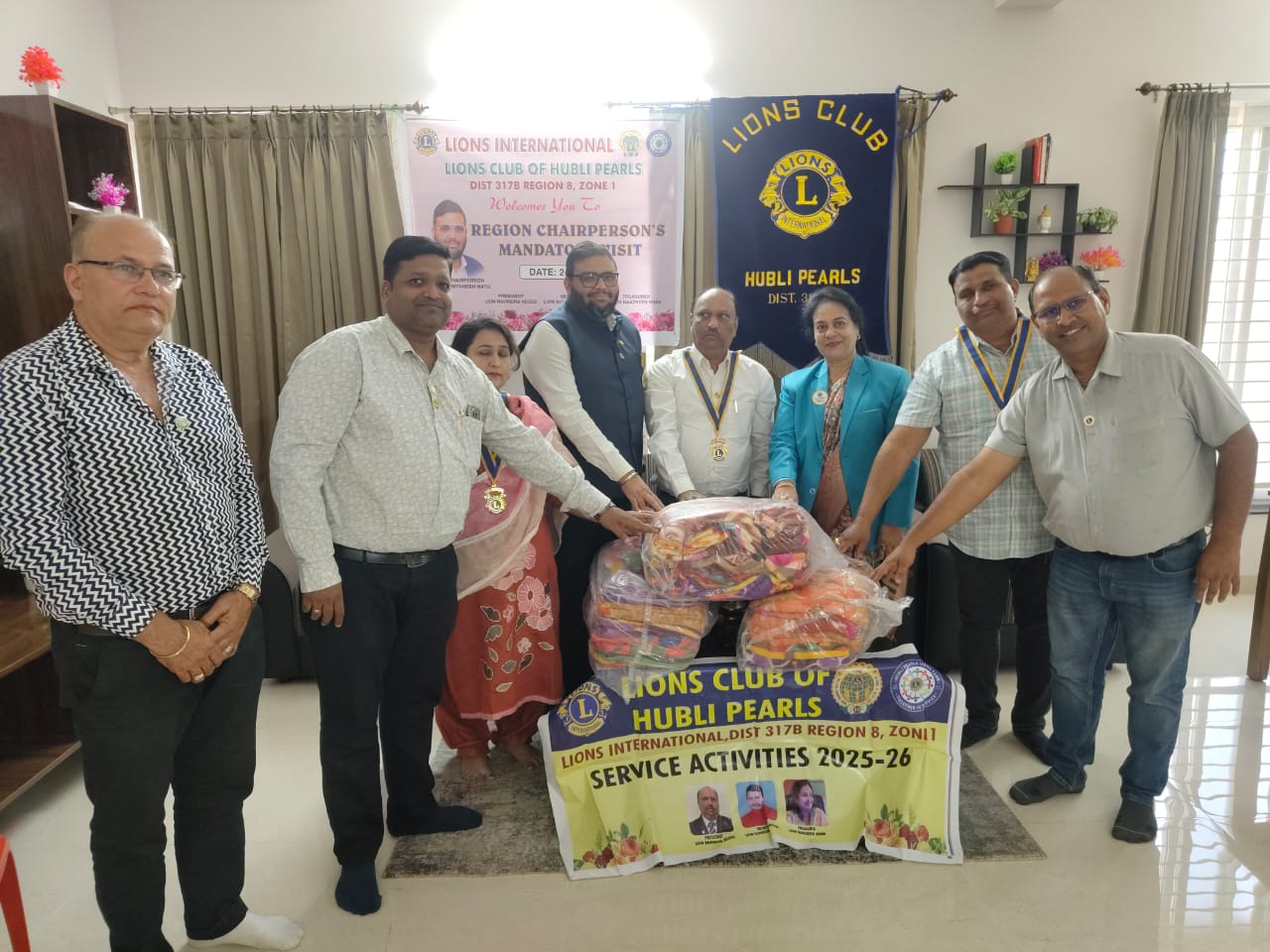 DONATION OF BLANCKETS