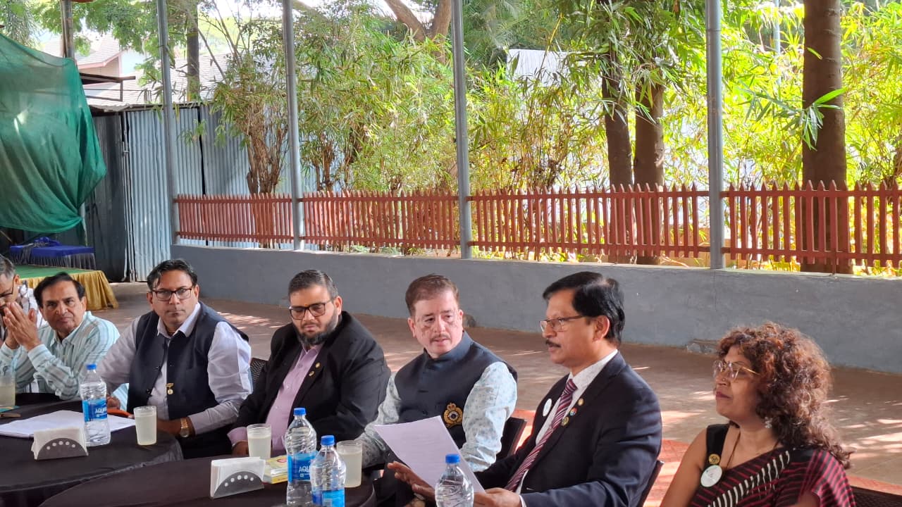 ATTENDING SPECIAL BOD MEETING OF LIONS CLUB OF HUBLI