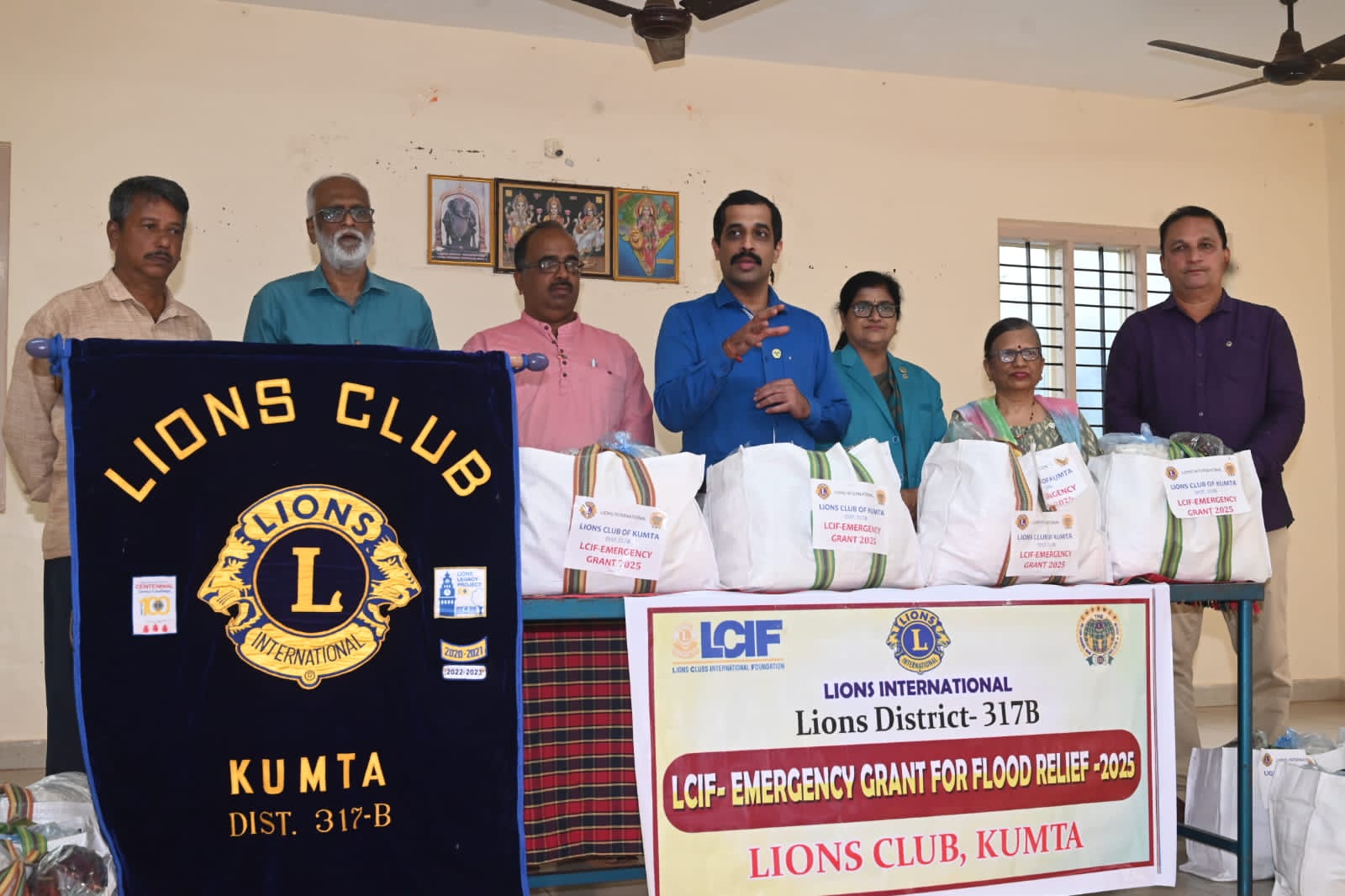 Attended the Food kit distribution programme