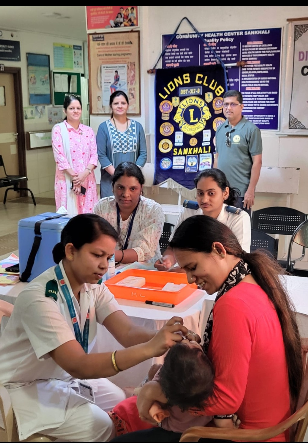 Supported Polio Eradication Drive 