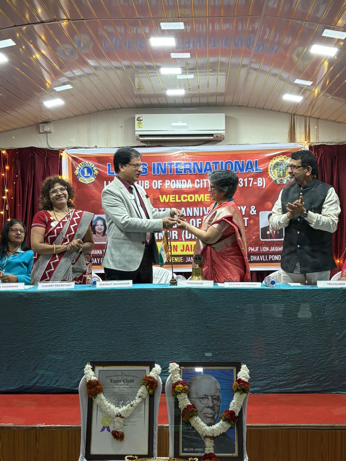 33rd Charter Night of Lions club of Ponda City