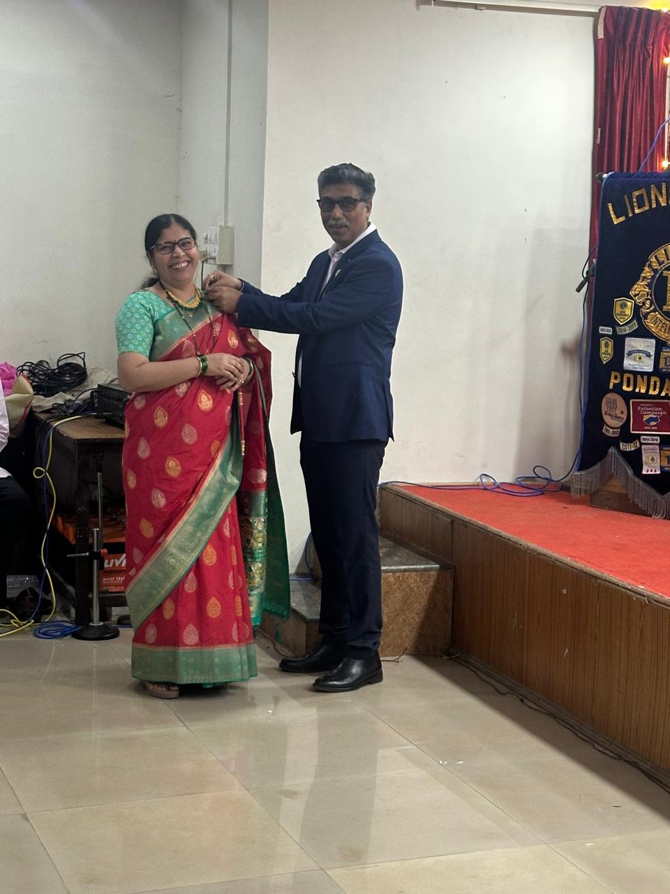 One new member was inducted