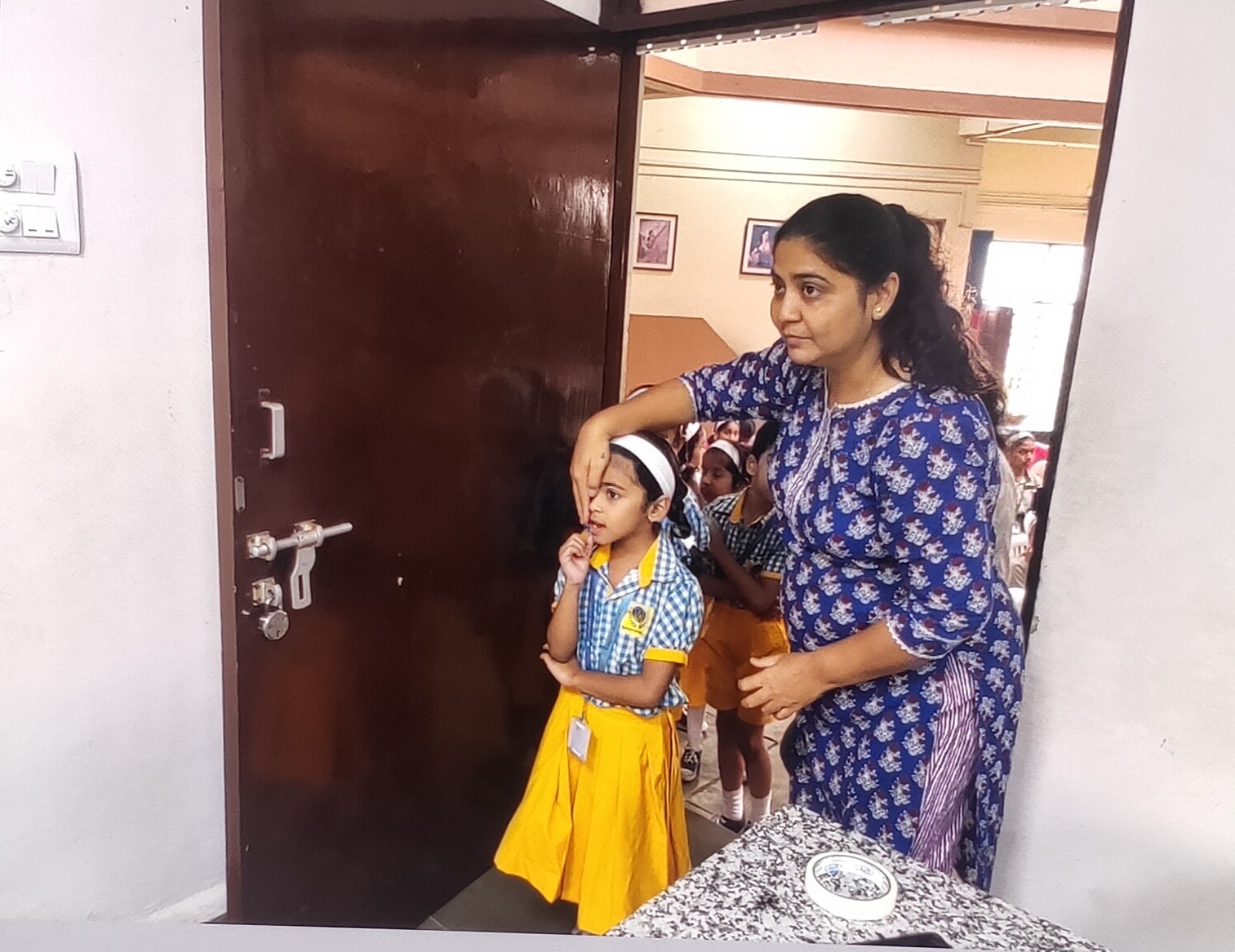 Follow up of Eye Screening Camp @ Ravindra Kelekar Dynmandir High School at Margao for KGII to 3rd Standard for Referrred cases