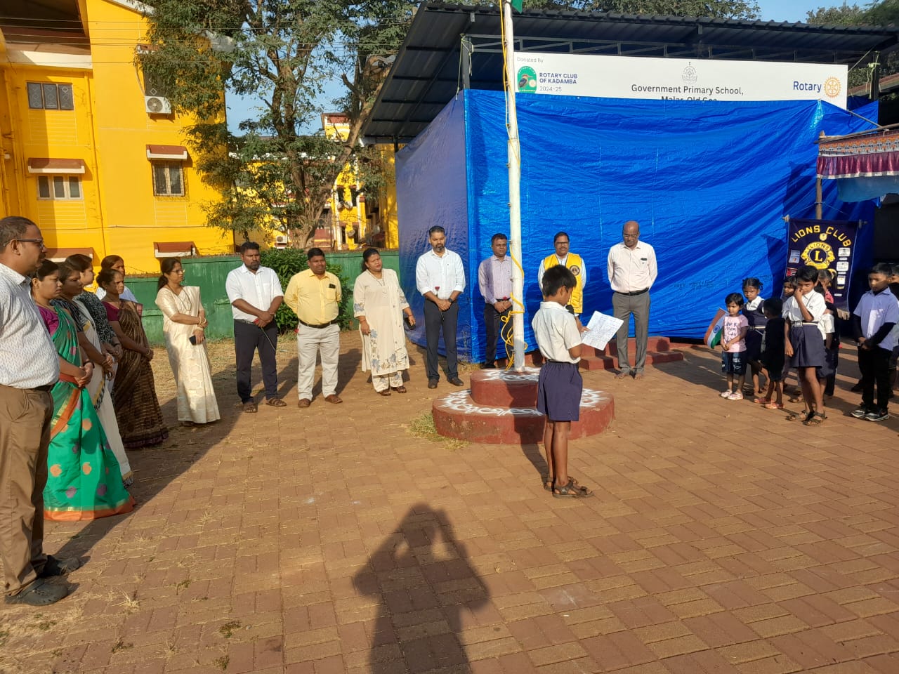 Attended 19th Dec Goa Liberation Day by LC Old Goa 