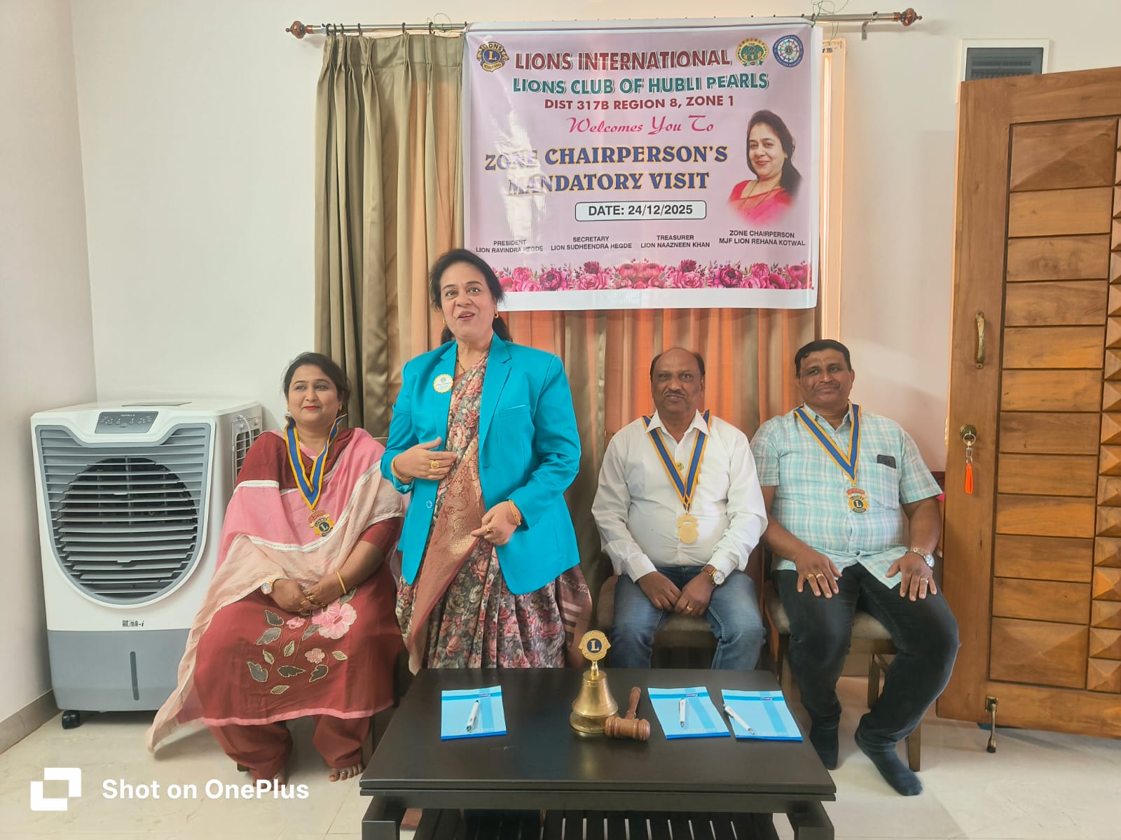 Zone Chairperson Visit