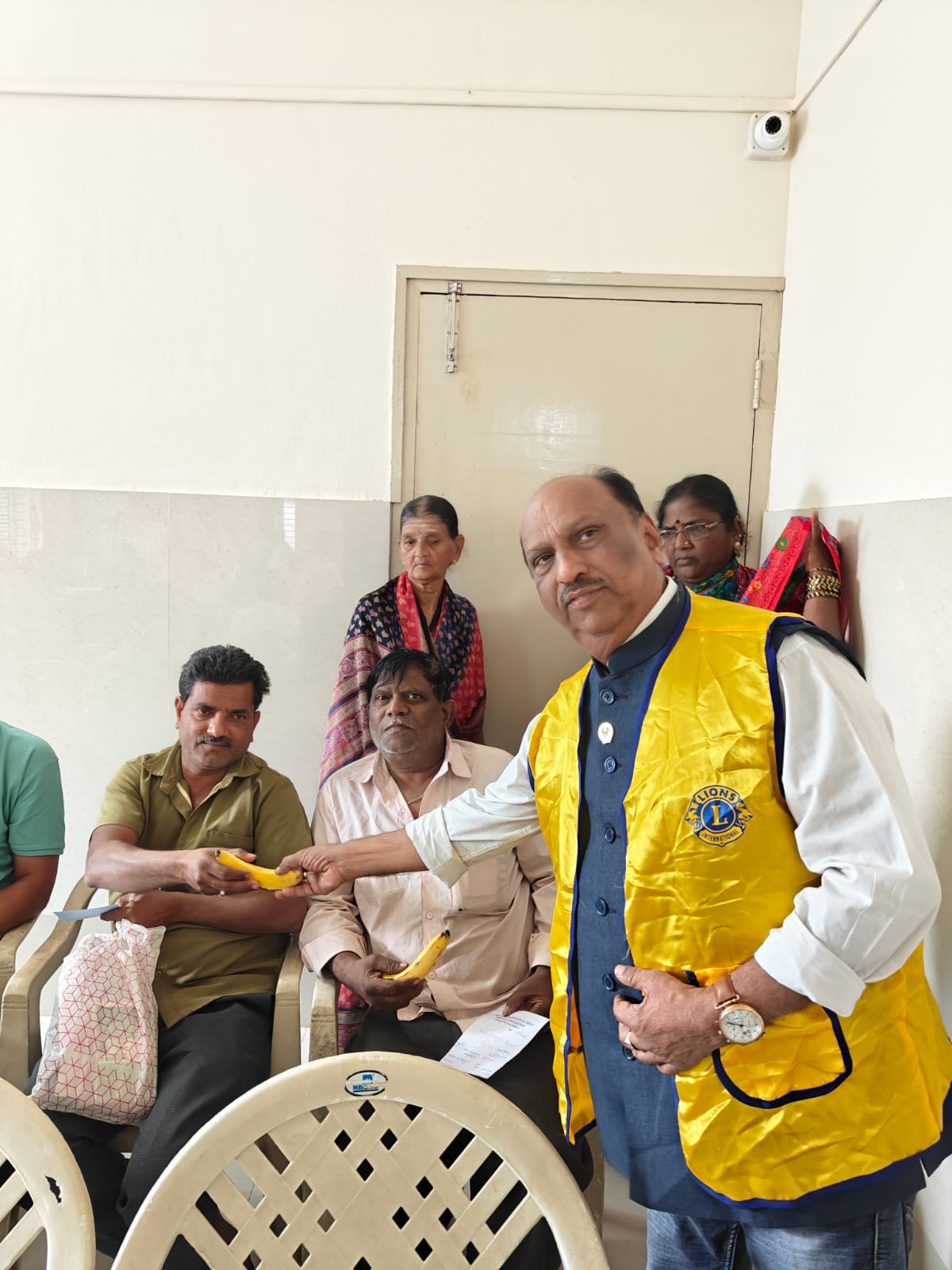 Fruits Distribution to patients