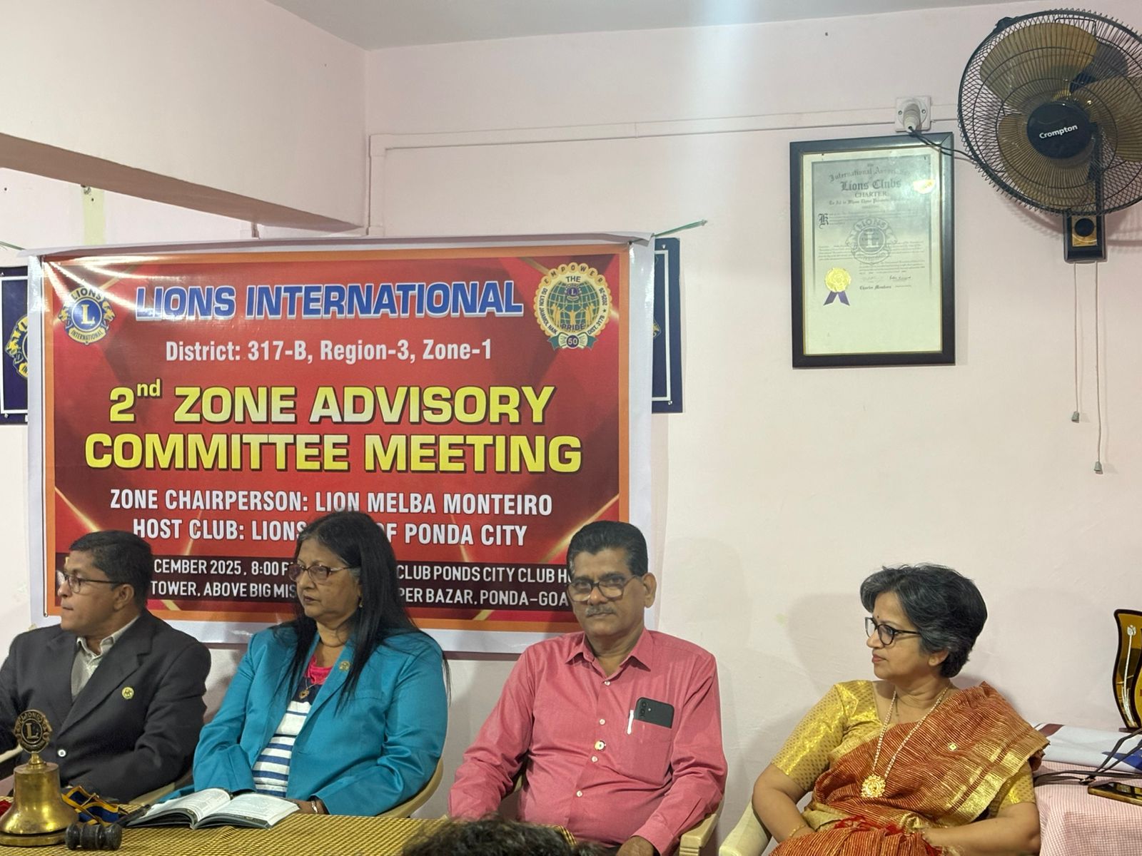 Guest Speaker for Second Zone Advisory Meeting 