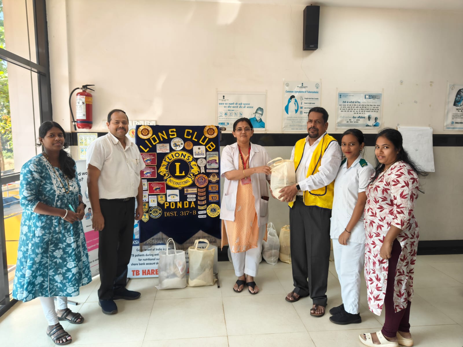3rd Instalment of Distribution of Food Baskets to TB Patients