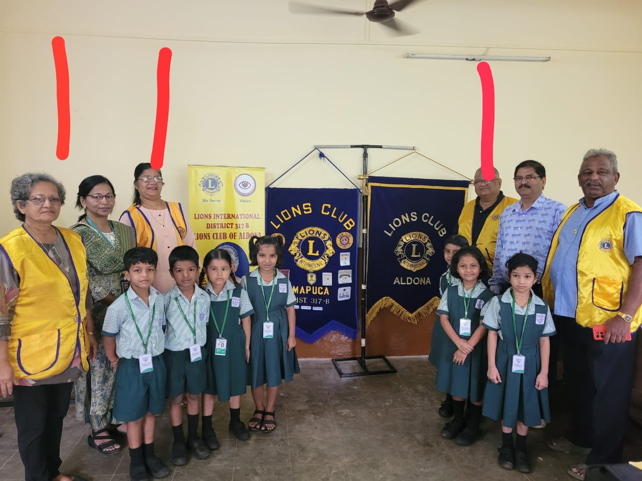 school Vision screening 