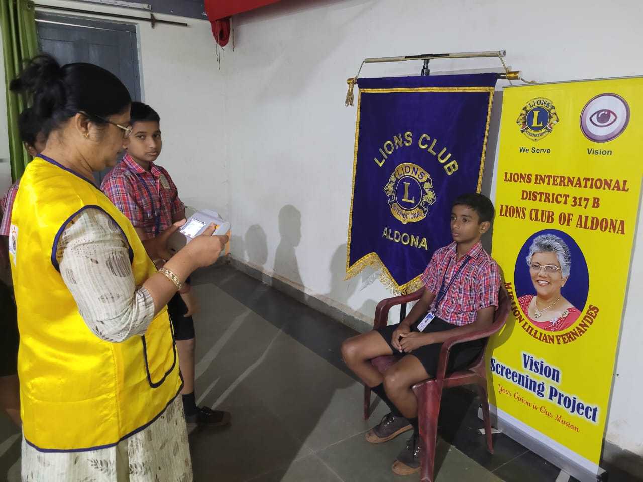 Vision screening for students