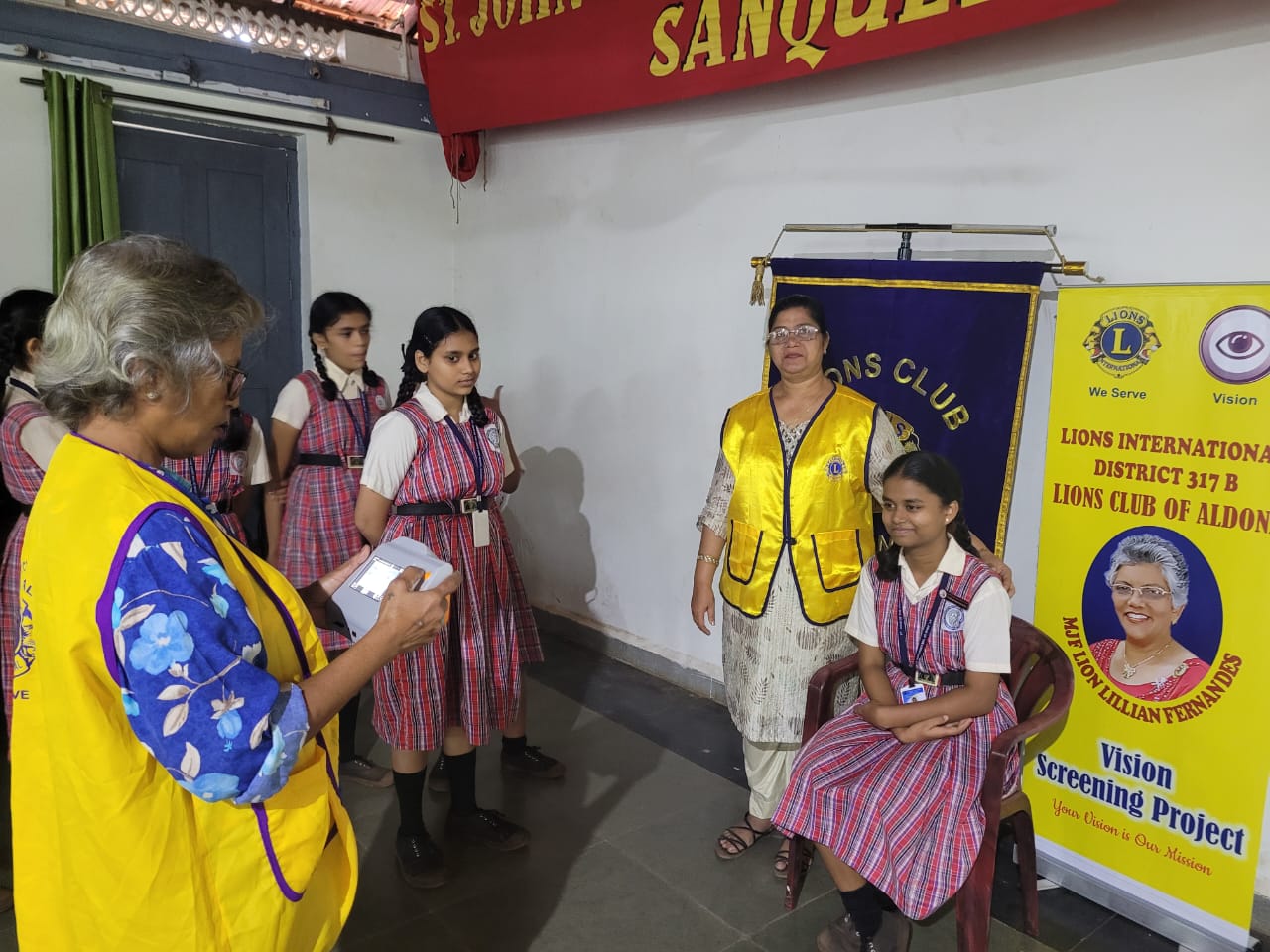 Vision screening for students