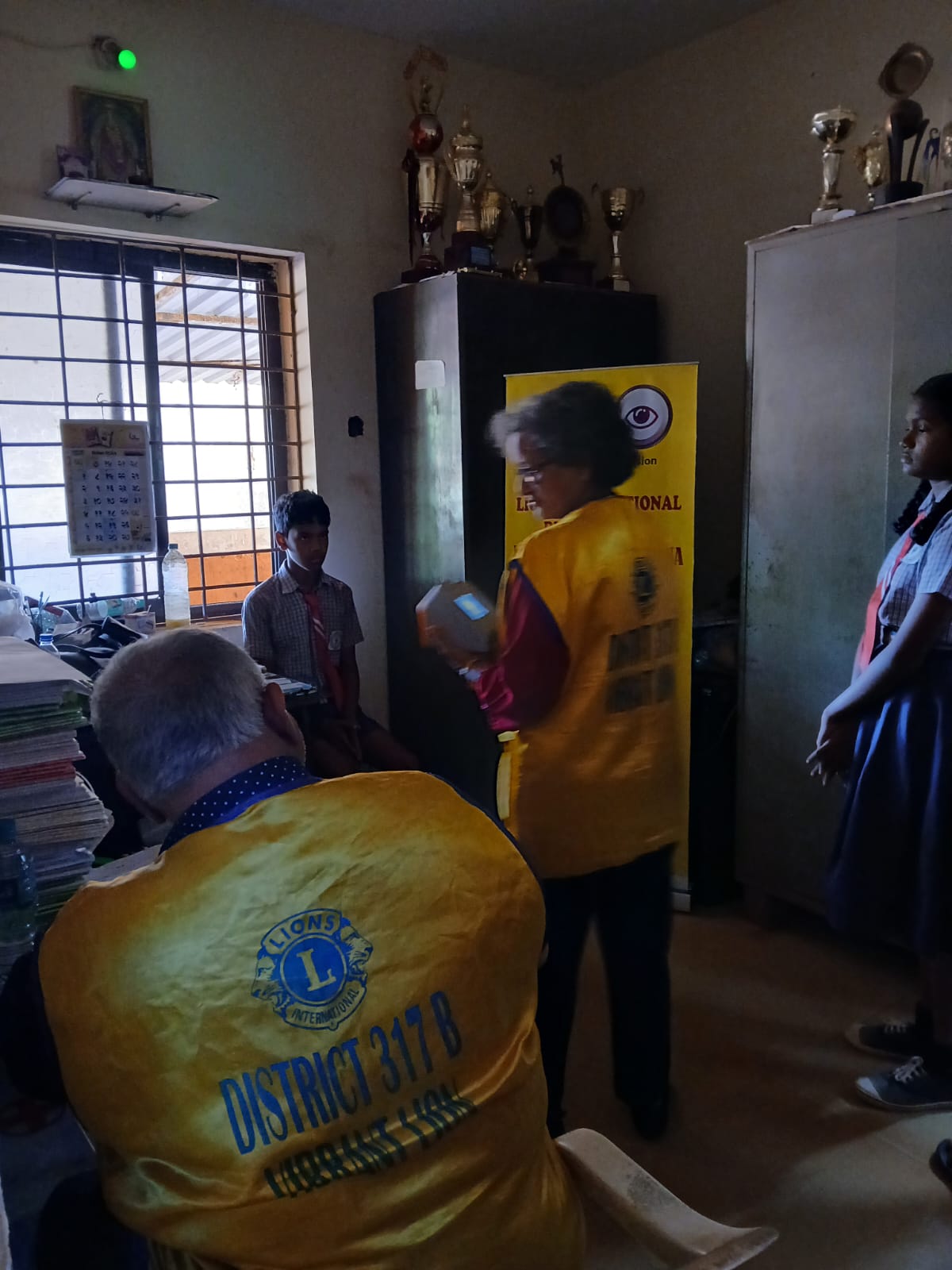 school Vision screening 