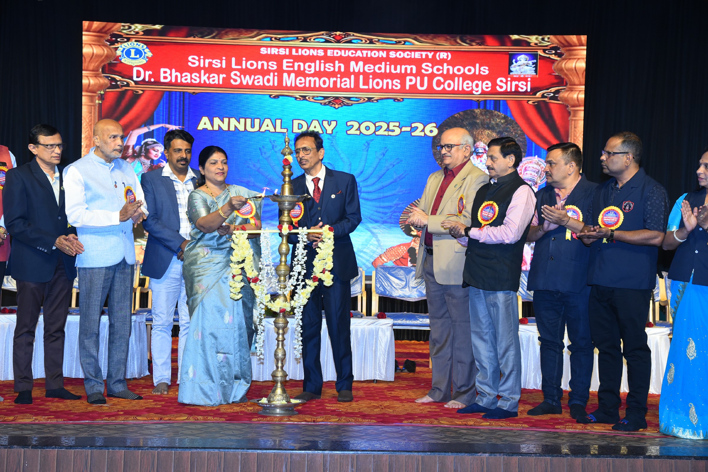 LIONS CLUB SIRSI--Sirsi Lions School Annual Day & Youth Festival