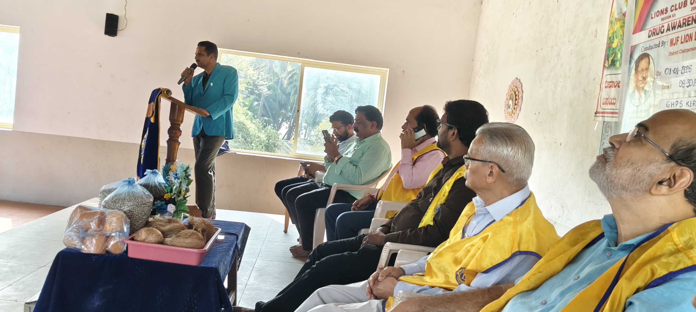 CONDUCTED DRUG AWARENESS PROGRAM UNDER DE OF DRUG AWARENESS.