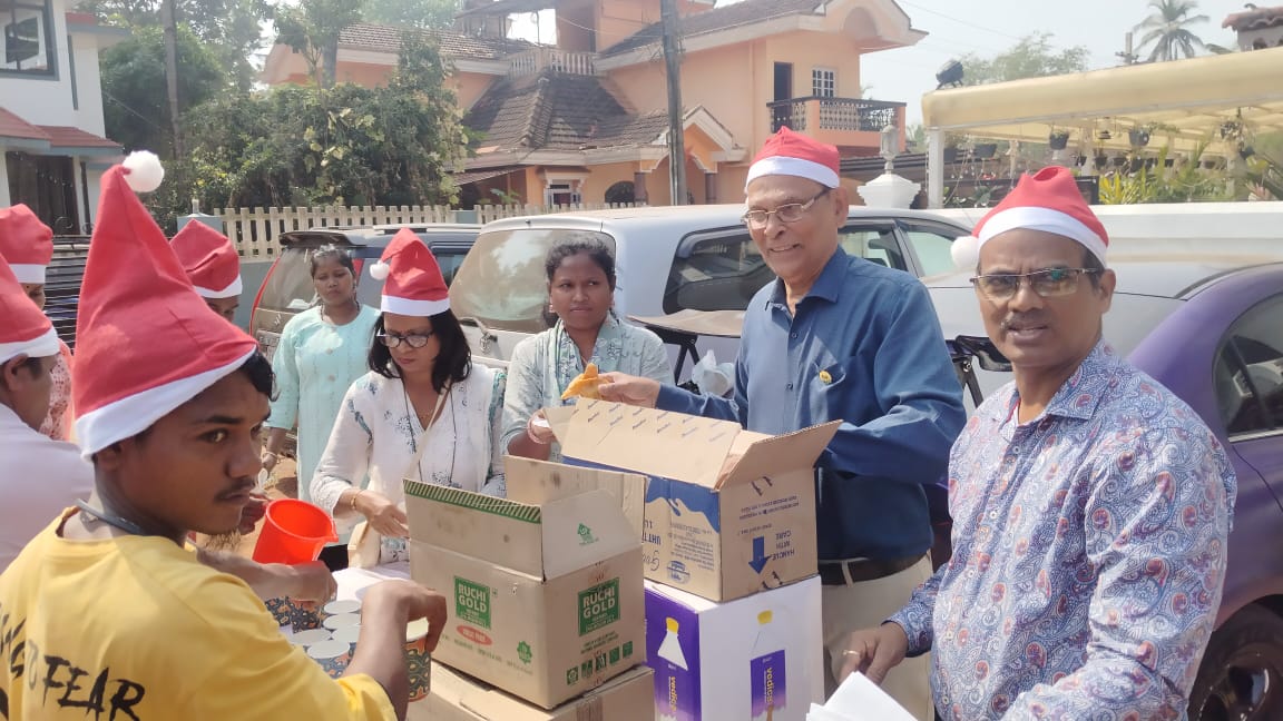 Visit of 2nd vice district governor to the club 