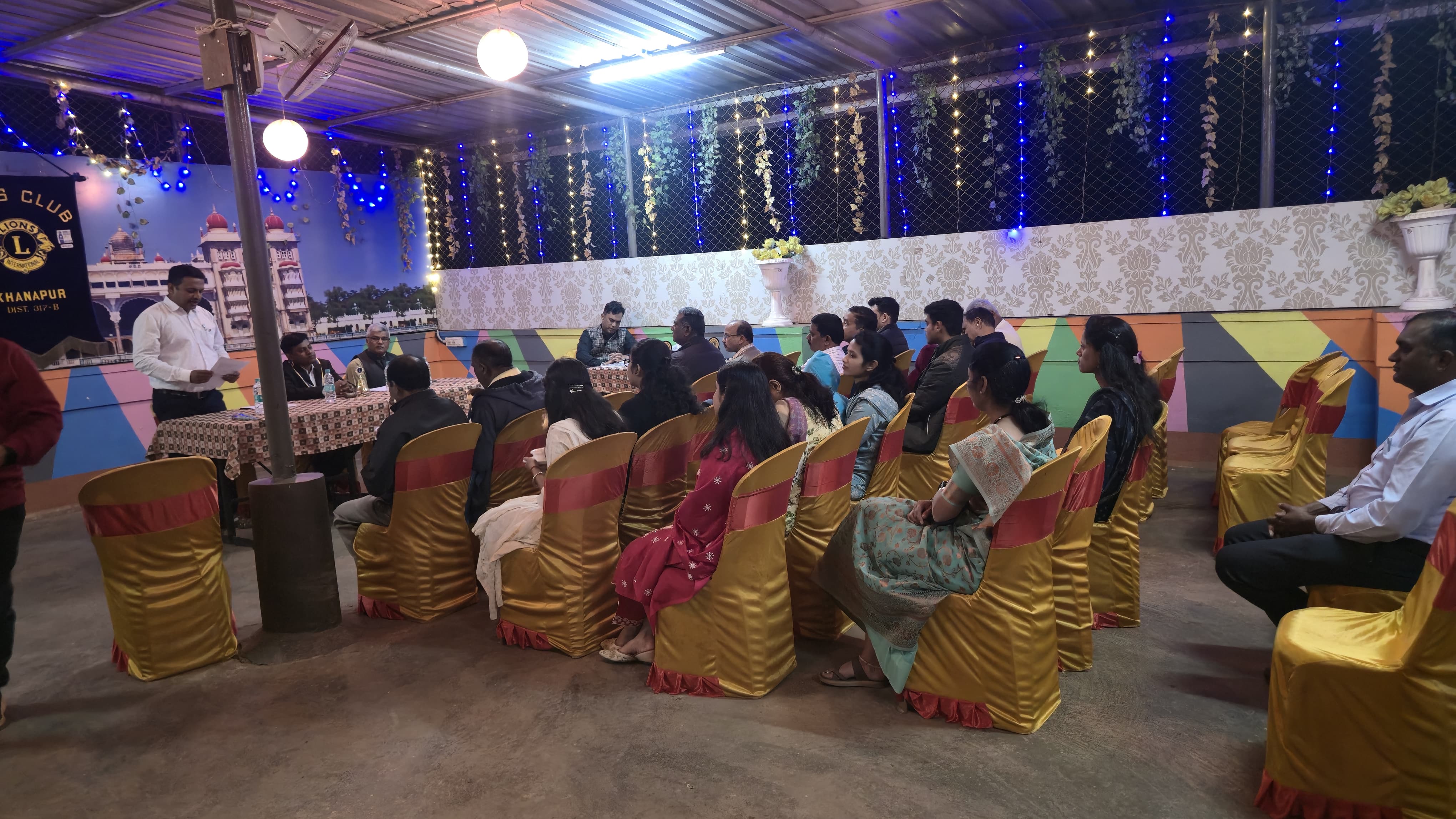 BOD of Lions club of khanapur was conducted on 19-12-2025.