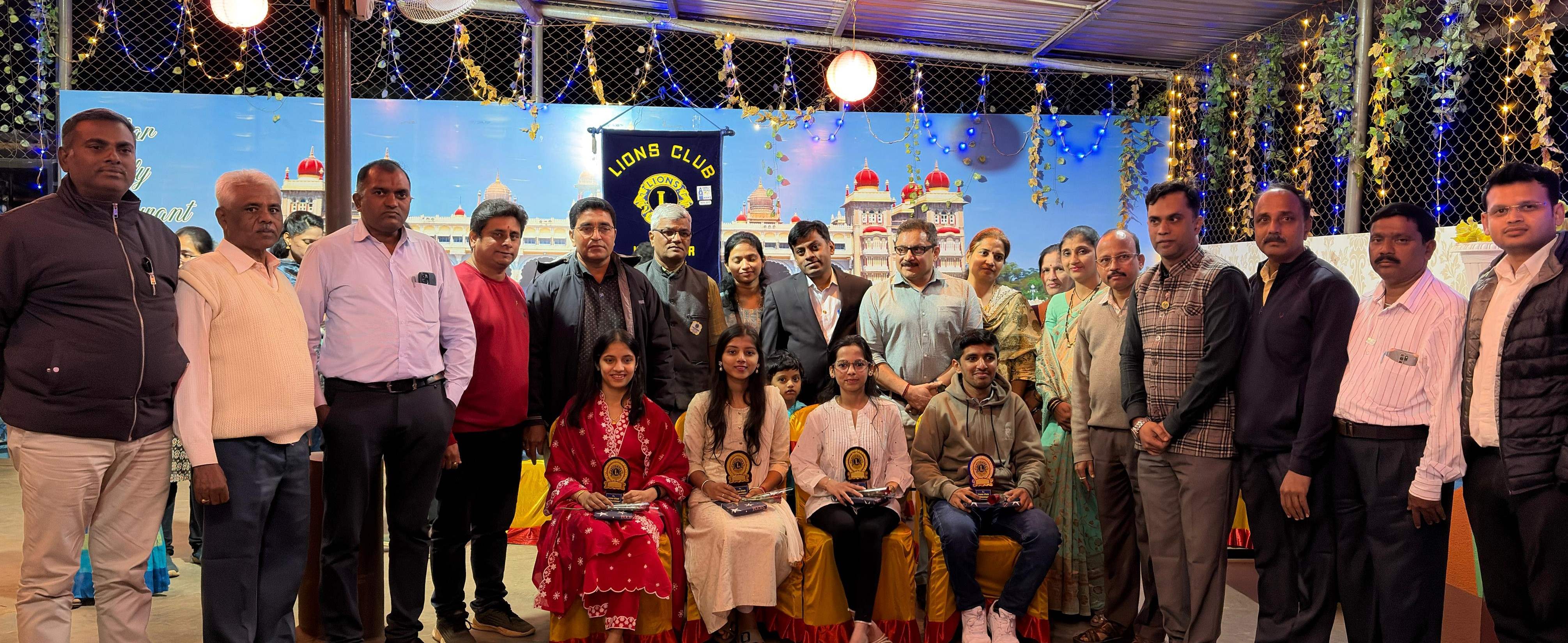 Felicitation to 4 students for their Academic achievement 19-12-2025.