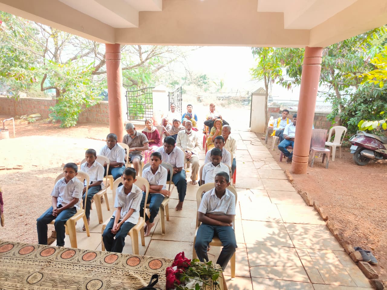 Awareness Program on Childhood cancer.(Anathashram)