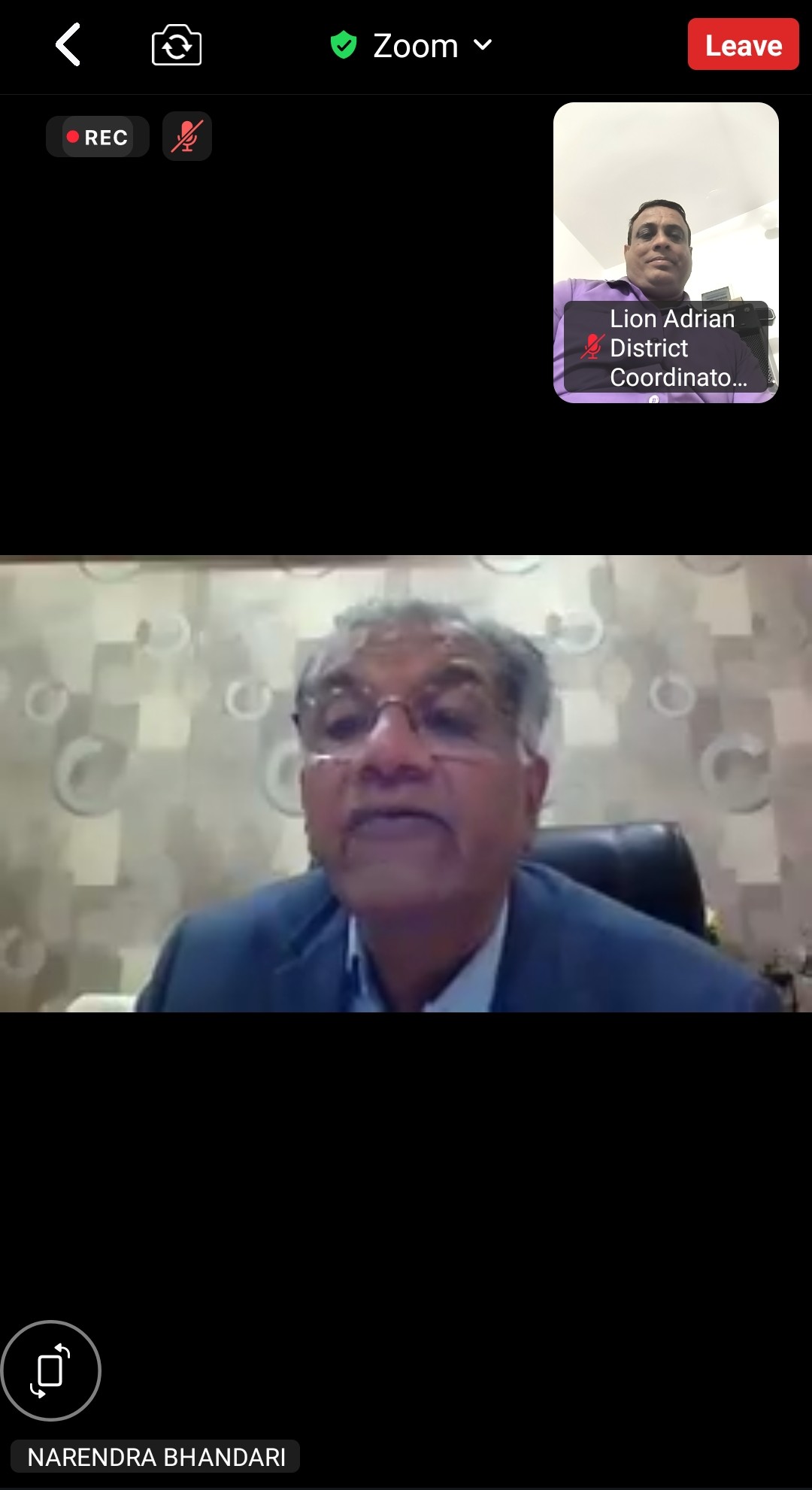 Attended The Meeting of Second Week Of WWW Hunger 2026 Along With District Governor with Presentations by LCIPs (an initiative by LCOI) Today, 9th Dec