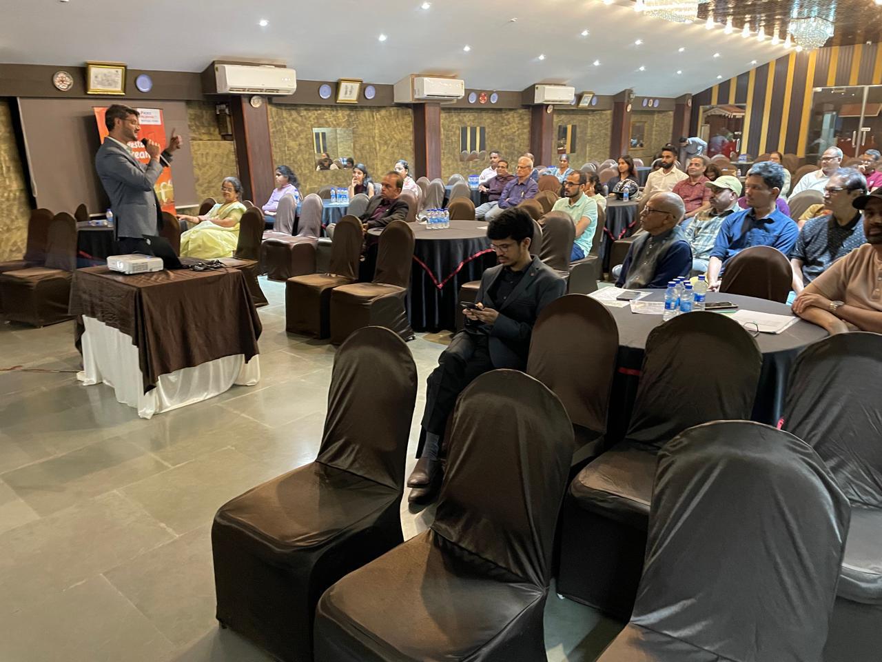 Attended Region Chairperson Lion Vishambar Kenkre Seminar On Financial Literarcy at Four Seasons at Fatorda