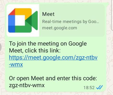 Google Meet 