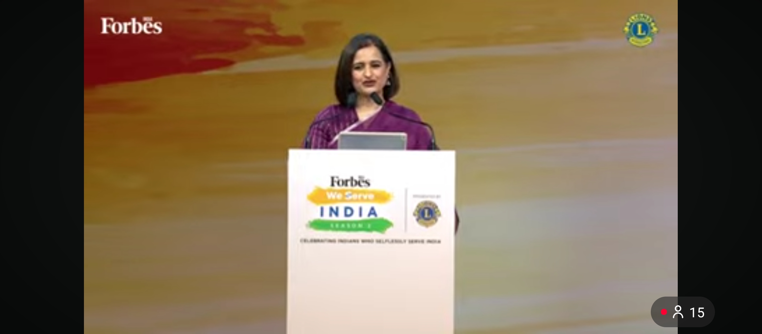 Online Forbes India Final Awards of Lions Clubs of India. We Serve India – Season 2 | Grand Finale 🇮🇳✨  🎥 LIVE from Ahmedabad  Join us as we celebrate the changemakers shaping India’s future through innovation, inclusion, and community-led impact.  We’