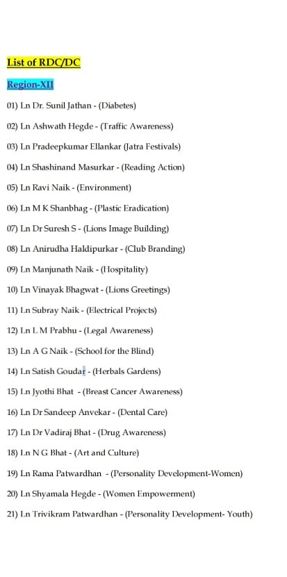 Mission EMPOWER…RDC/DCs…!!