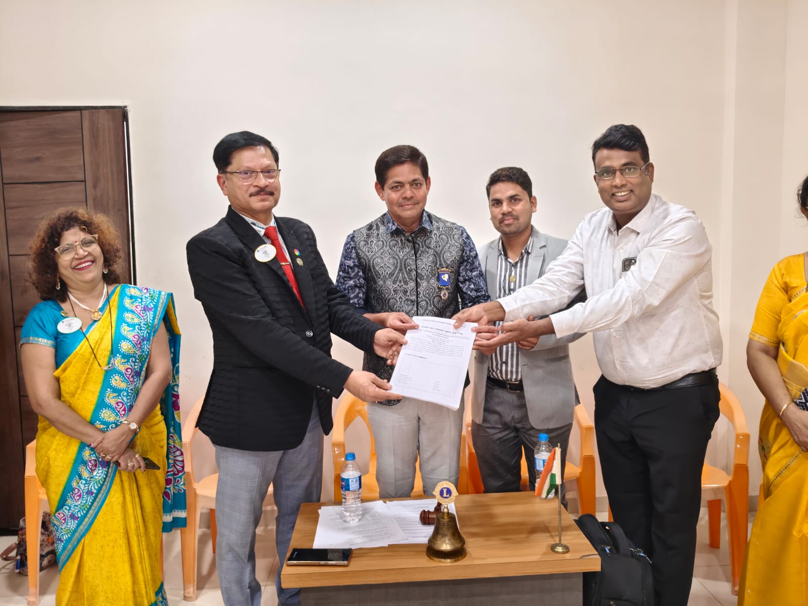 ATTENDING BOD MEETING AT BAGALAKOT WITH DG SIR.