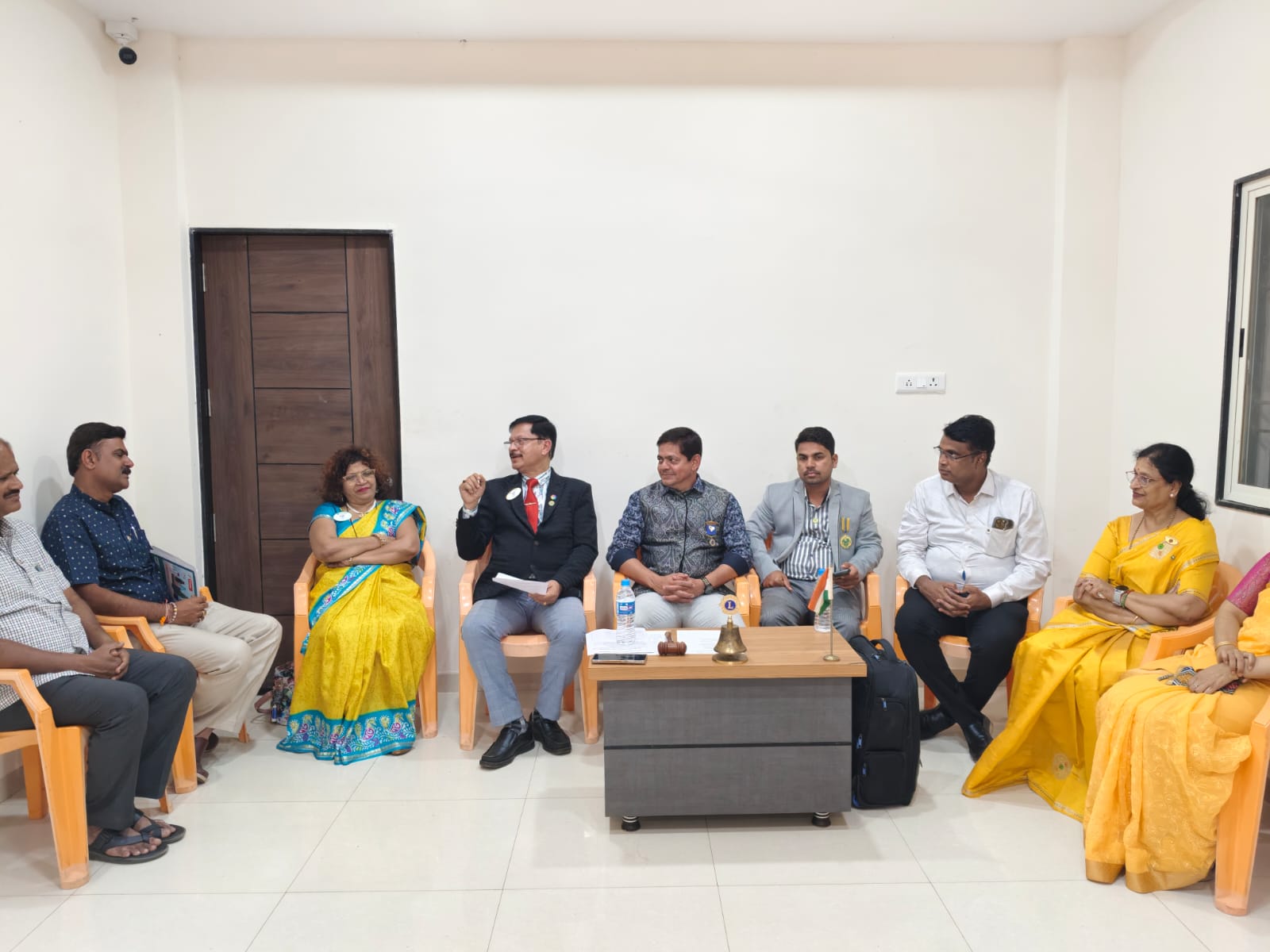 ATTENDING BOD MEETING AT BAGALAKOT WITH DG SIR.