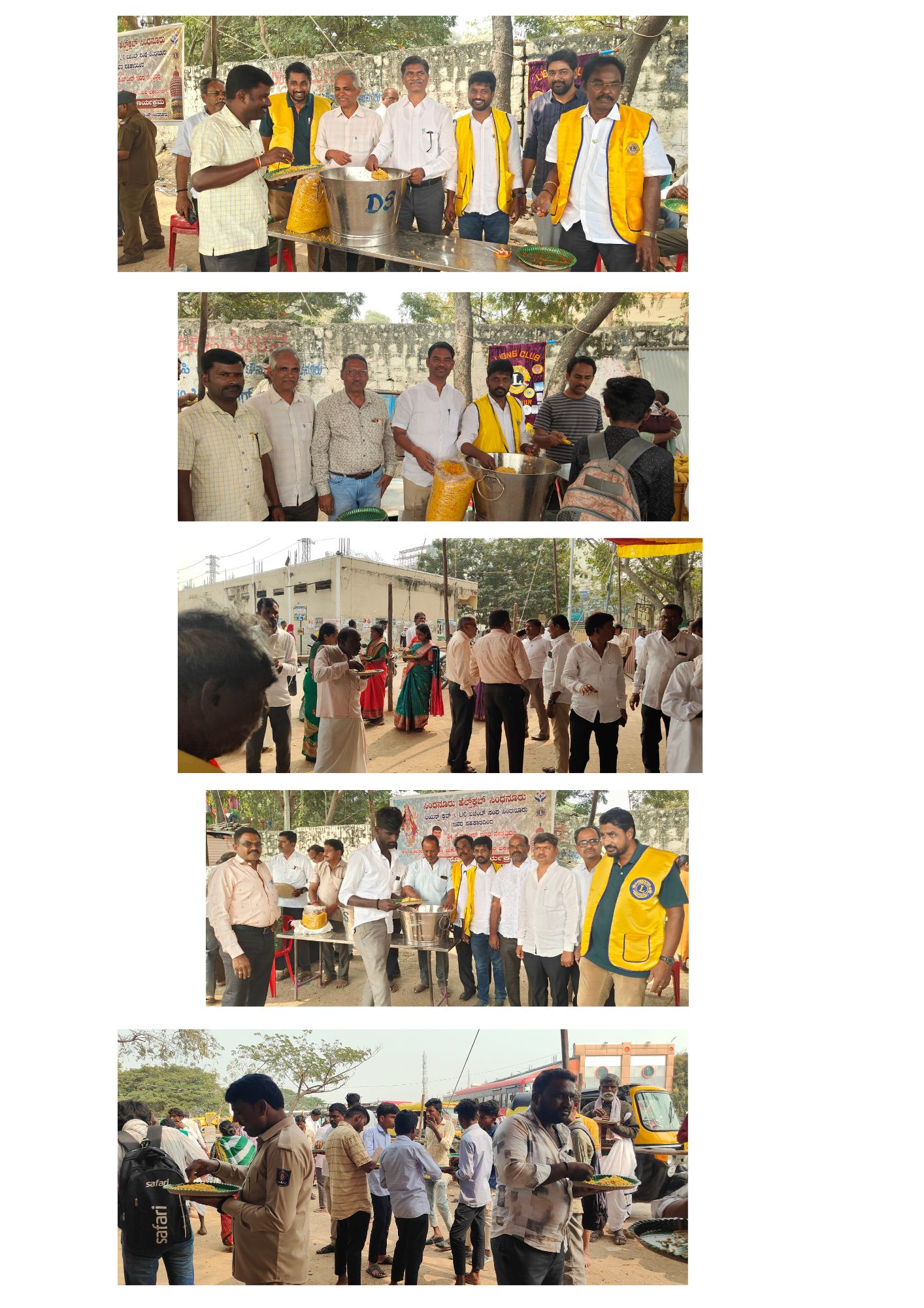 Hunger relief activity