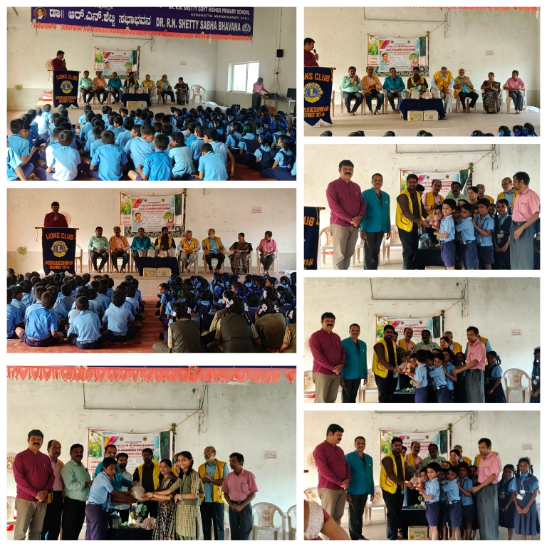 PROVIDED FOOD ITEMS TO GOVT SCHOOL MID DAY MEAL.