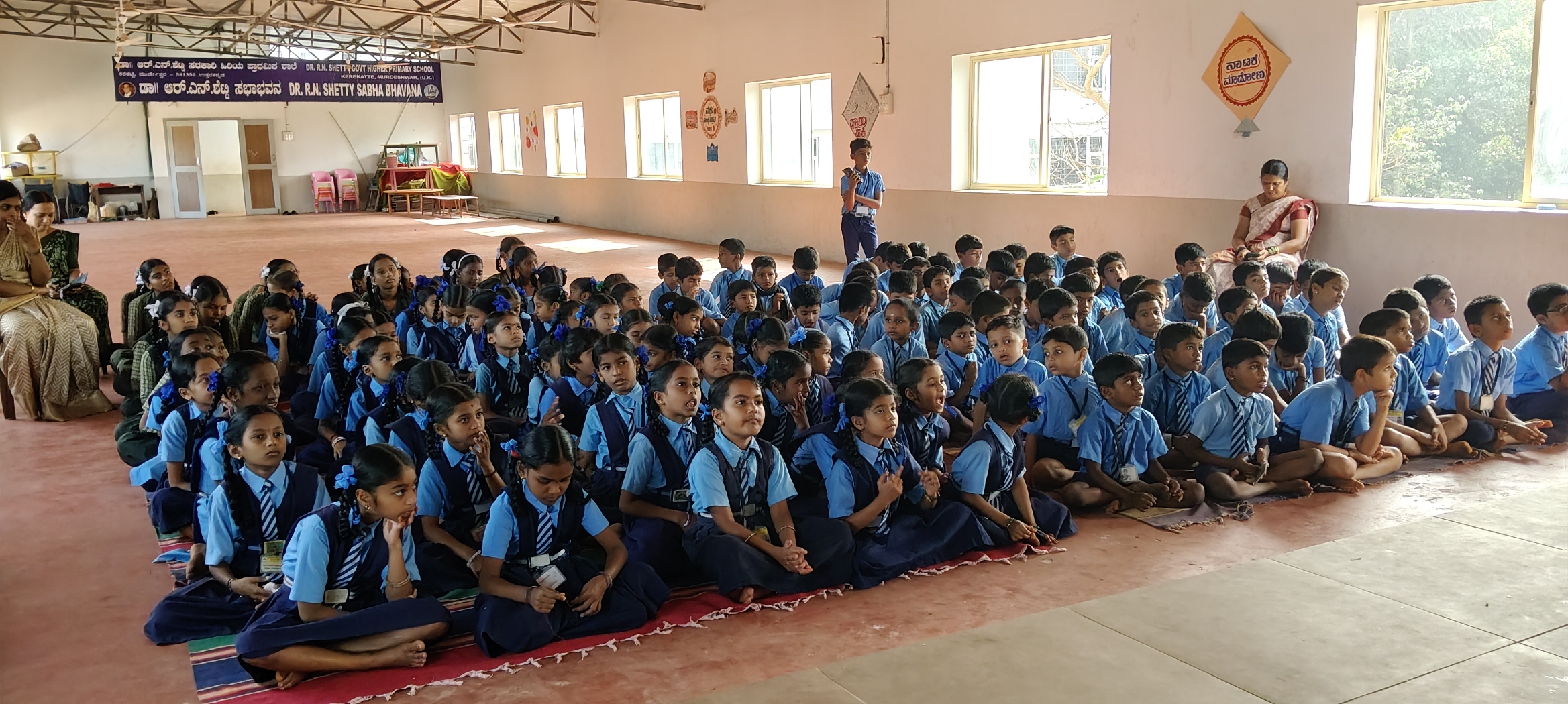 PROVIDED FOOD ITEMS TO GOVT SCHOOL MID DAY MEAL.