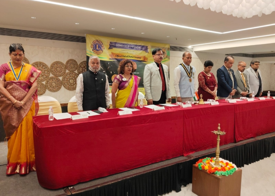 The Lions Club of Panjim conducted the Official Visit of District Governor to their Club. The function got over in 70 minutes. 