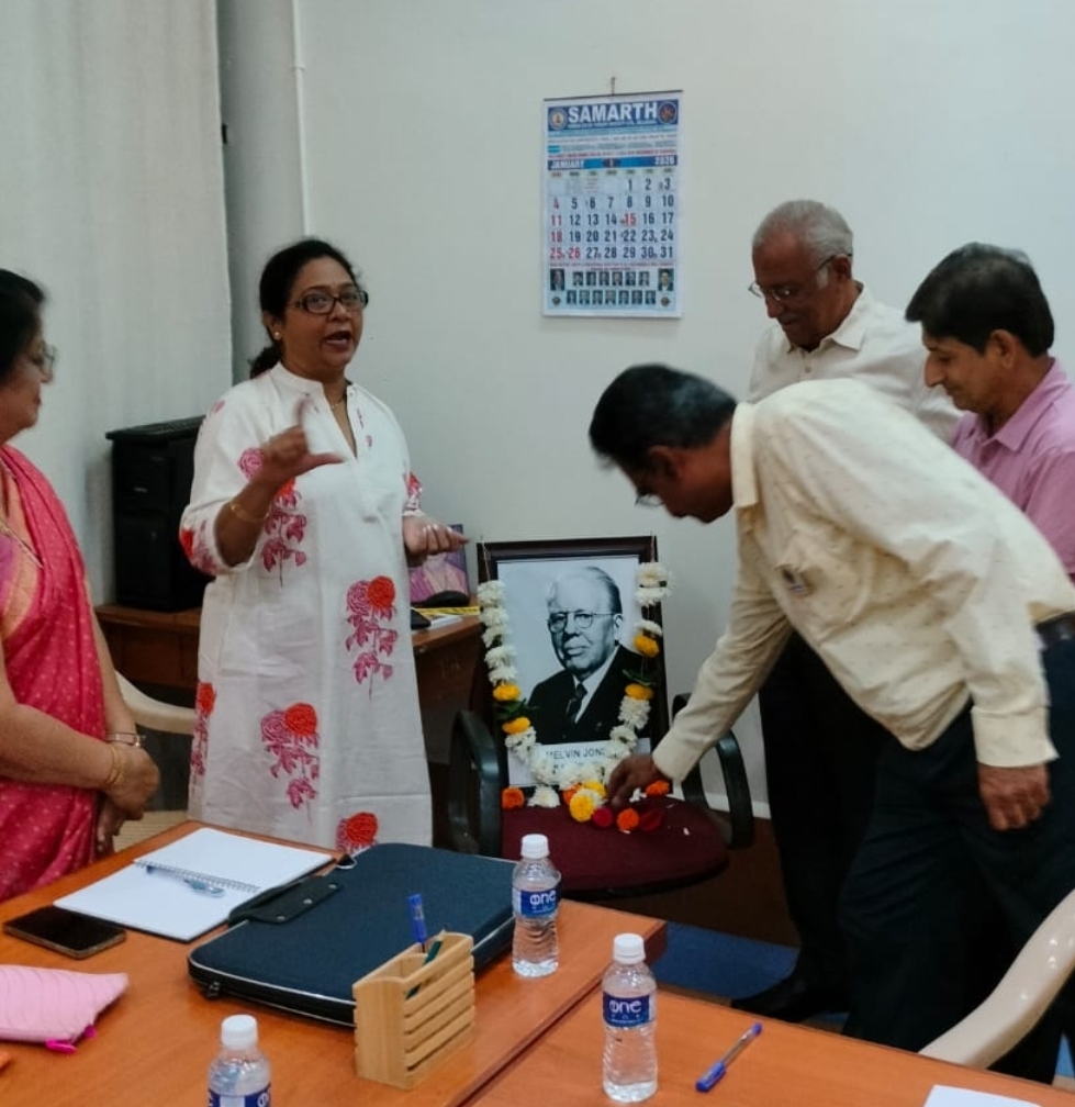 Observing Birthday of Founder Melvin Jones