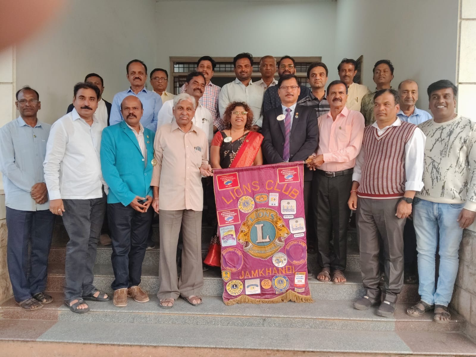 Title Board of Directors meeting(BOD) for the month of Jan-26 with District governor and district secretary.