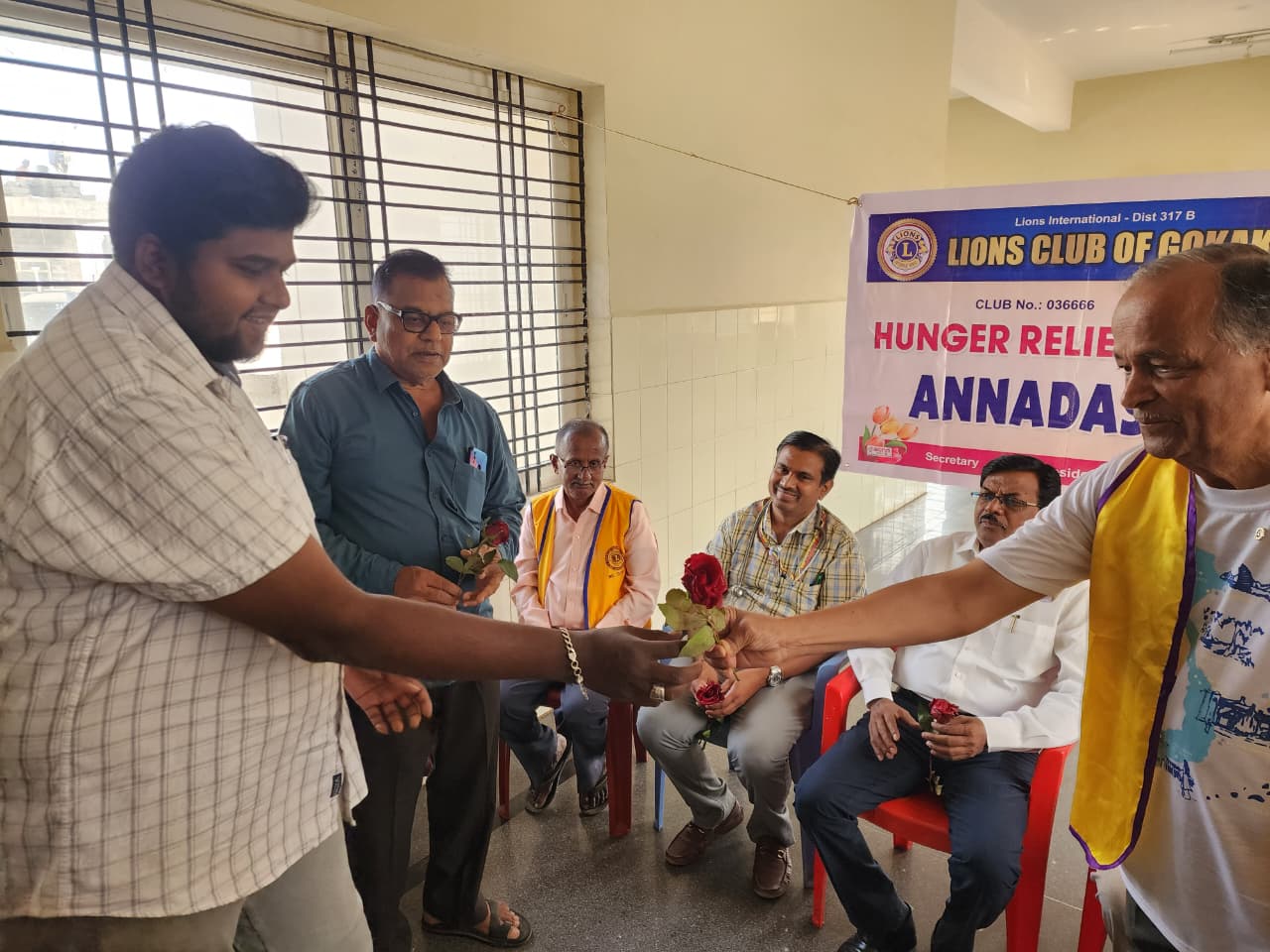 INAUGURATION OFF HUNGER SERVIC VICE