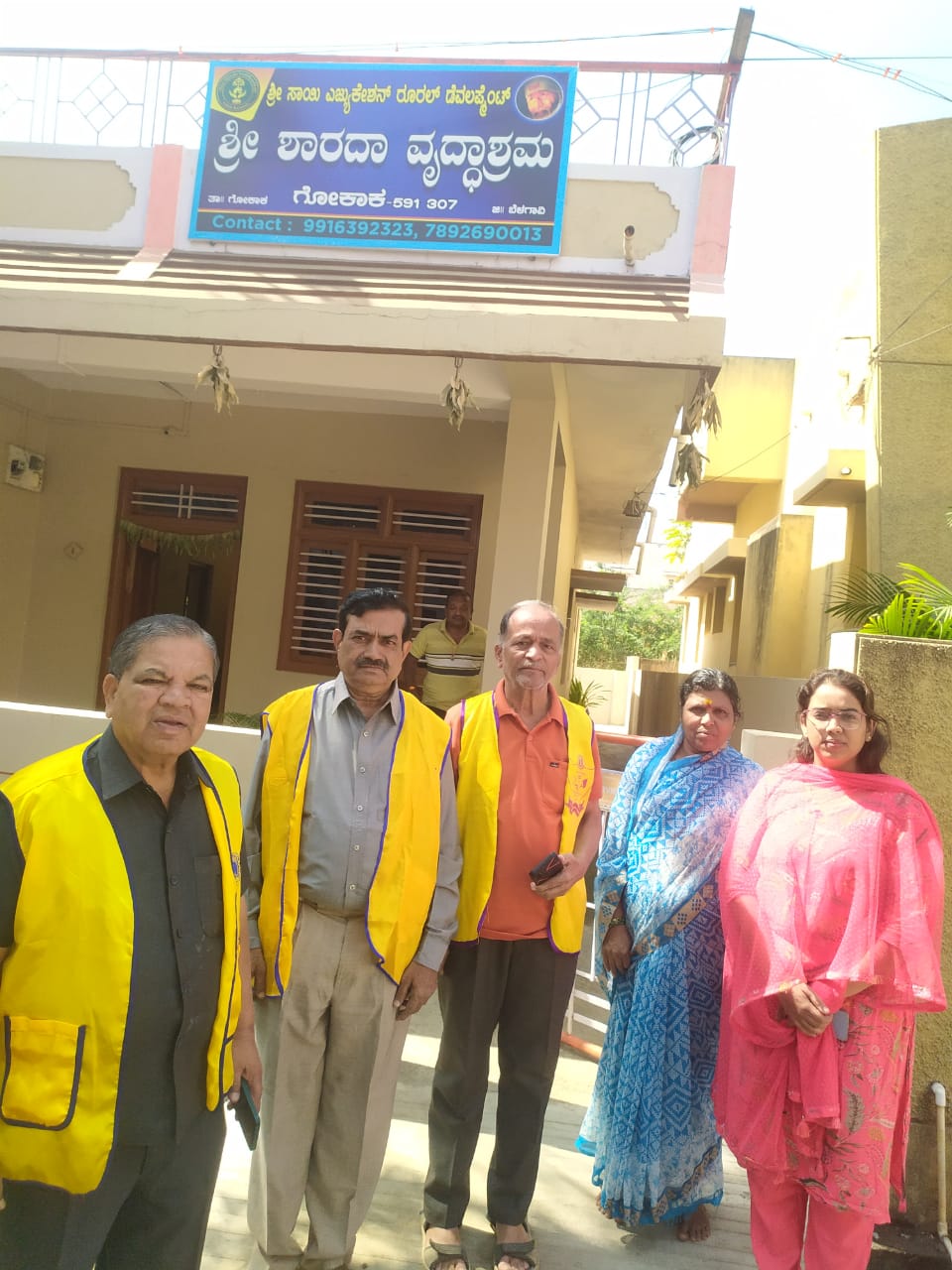 DISTRIBUTION OF GROCERY KITS