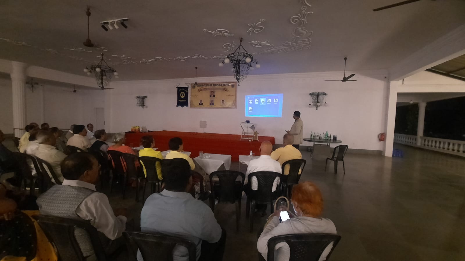 Attended the CLLI presented by Lion Darryl at the L C Mapusa elite 