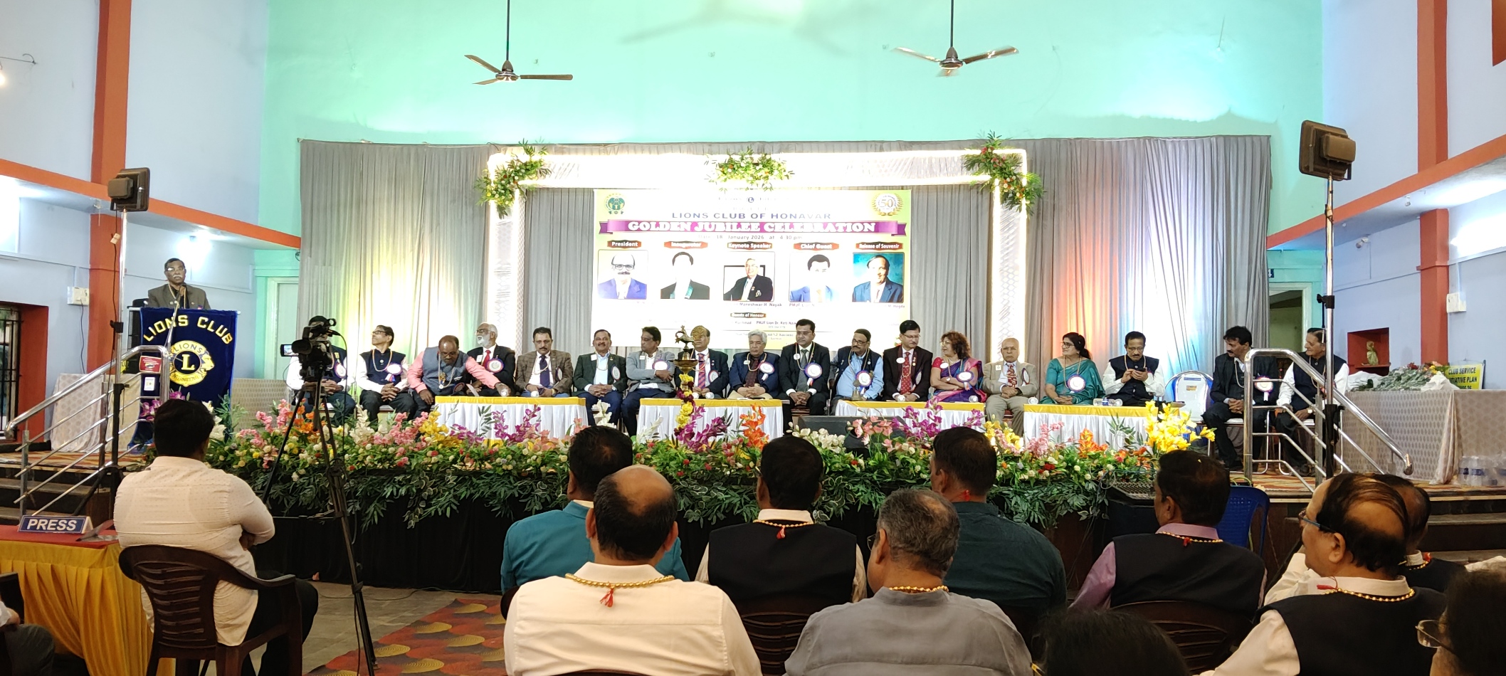 PARTICIPATED GOLDEN JUBILEE CELEBRATION OF LC HONNAVARA.