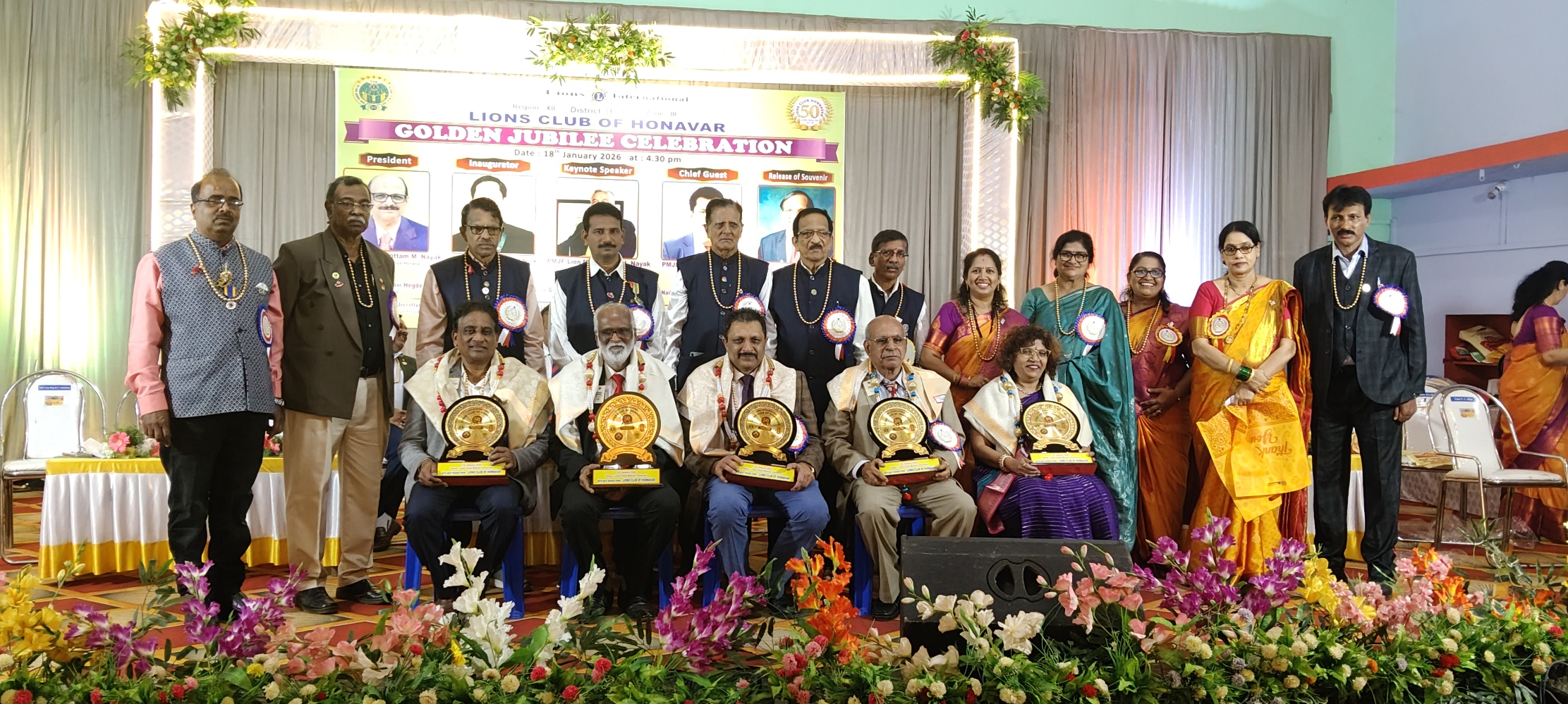 PARTICIPATED GOLDEN JUBILEE CELEBRATION OF LC HONNAVARA.