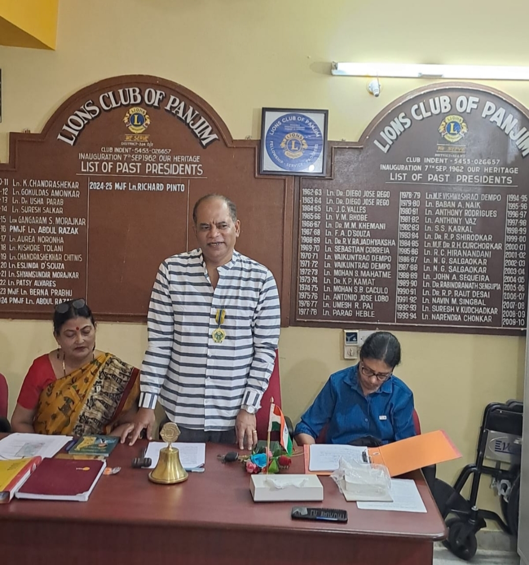 Lions Club of Panjim conducted their Regular Meeting for the month of January 2026 