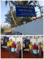 Hunger week - Rice Drive - Donated 4 Rice bags for 22 inmates of holy spirit home - Moria.