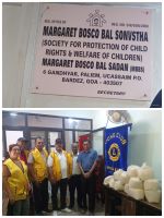 Hunger week - Rice Drive - Donated 15 Rice bags for 53 inmates of Margaret Bosco sadan Ucassaim..