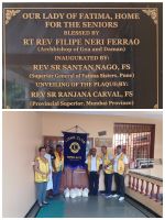 Hunger week - Rice Drive - Donated 5 Rice bags for 35 inmates of Our Lady Fatima Aged home - Parra.