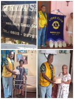 Hunger week - Rice Drive - Donated 4 Rice bags for 27 inmates of Ish Kripa Siolim .